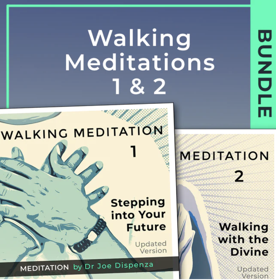 UPDATED Versions Bundle Walking Meditations 1 & 2 Dr Joe Dispenza